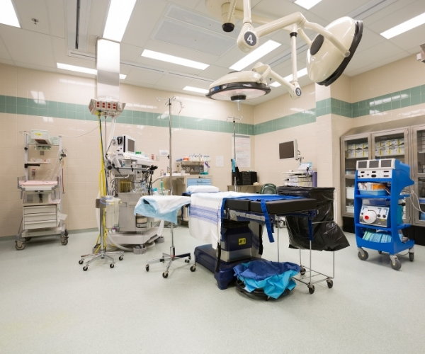 Well Equipped 2 Operation Theatres and C-arm